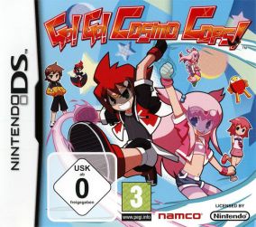Immagine della copertina del gioco Go Go Cosmo Cops! per Nintendo DS