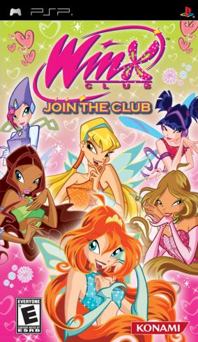 Immagine della copertina del gioco Winx Club Join the Club per PlayStation PSP