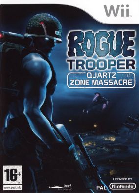 Immagine della copertina del gioco Rogue Trooper: Quartz Zone Massacre per Nintendo Wii