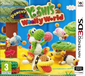Copertina del gioco Poochy & Yoshi's Whooly World per Nintendo 3DS