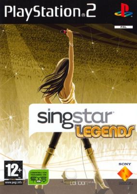 Immagine della copertina del gioco SingStar Legends per PlayStation 2