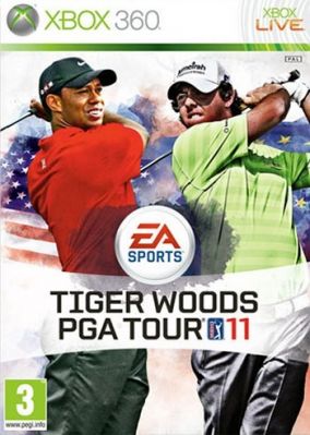 Copertina del gioco Tiger Woods PGA Tour 11 per Xbox 360