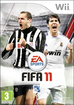 Immagine della copertina del gioco FIFA 11 per Nintendo Wii