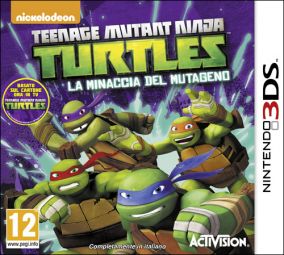 Immagine della copertina del gioco Teenage Mutant Ninja Turtles: La Minaccia del Mutageno per Nintendo 3DS