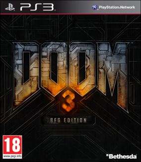 Immagine della copertina del gioco Doom 3 BFG Edition per PlayStation 3