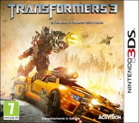 Immagine della copertina del gioco Transformers: Dark of the Moon Stealth Force Edition per Nintendo 3DS