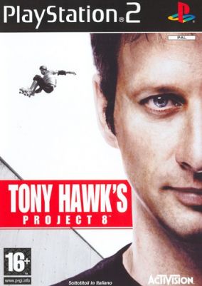 Copertina del gioco Tony Hawk's Project 8 per PlayStation 2