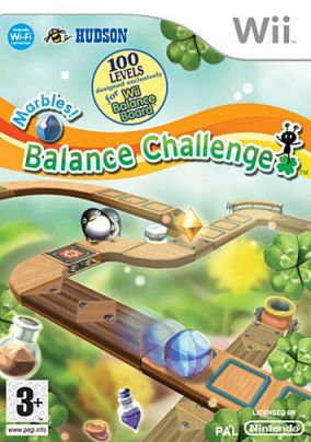 Copertina del gioco Marbles! Balance Challenge per Nintendo Wii