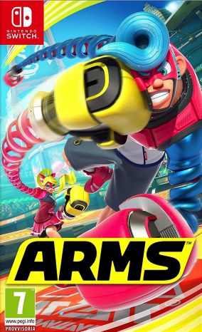 Immagine della copertina del gioco ARMS per Nintendo Switch