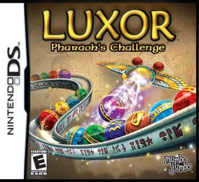 Copertina del gioco Luxor: Pharaoh's Challenge per Nintendo DS
