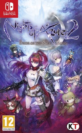 Immagine della copertina del gioco Nights of Azure 2: Bride of the New Moon per Nintendo Switch