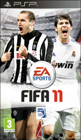 Immagine della copertina del gioco FIFA 11 per PlayStation PSP