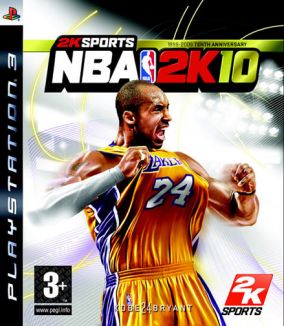 Immagine della copertina del gioco NBA 2K10 per PlayStation 3