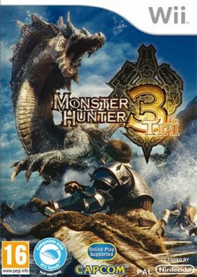 Copertina del gioco Monster Hunter Tri per Nintendo Wii