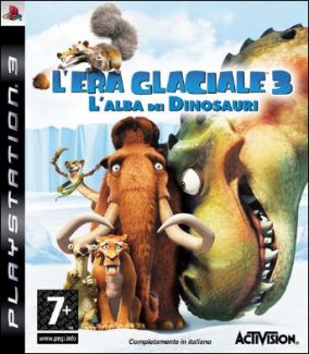 Copertina del gioco L'Era Glaciale 3: L'alba dei Dinosauri per PlayStation 3