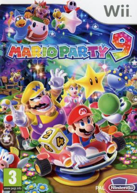 Immagine della copertina del gioco Mario Party 9 per Nintendo Wii