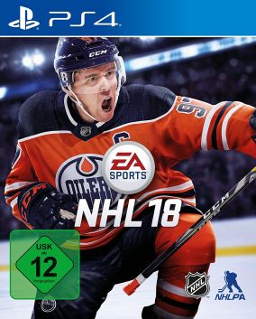 Immagine della copertina del gioco NHL 18 per PlayStation 4