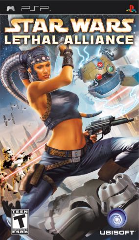 Copertina del gioco Star Wars: Lethal Alliance per PlayStation PSP