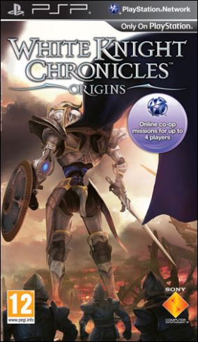 Copertina del gioco White Knight Chronicles: Origins per PlayStation PSP