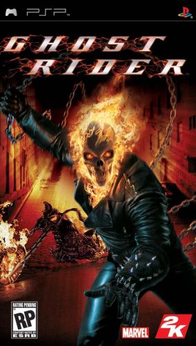 Immagine della copertina del gioco Ghost Rider per PlayStation PSP