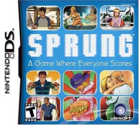 Immagine della copertina del gioco Sprung: The Dating Game per Nintendo DS