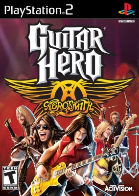 Copertina del gioco Guitar Hero: Aerosmith per PlayStation 2