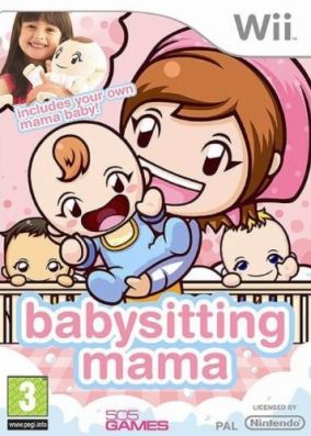 Immagine della copertina del gioco Cooking Mama World: Babysitting Mama per Nintendo Wii