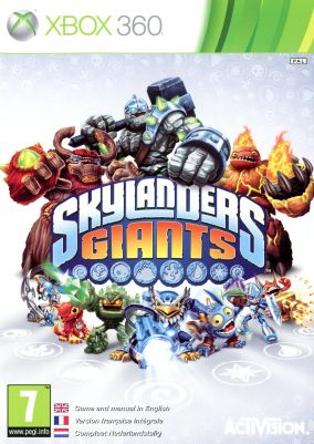 Copertina del gioco Skylanders Giants per Xbox 360