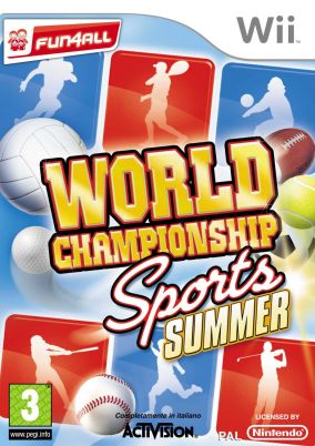 Immagine della copertina del gioco World Championship Sports: Summer per Nintendo Wii