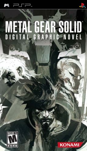 Immagine della copertina del gioco Metal Gear Solid: Digital Graphic Novel per PlayStation PSP