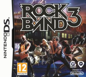 Copertina del gioco Rock Band 3 per Nintendo DS