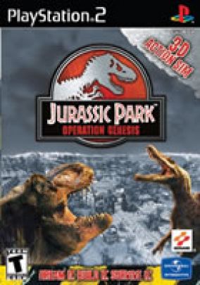 Copertina del gioco Jurassik park operation genesis per PlayStation 2