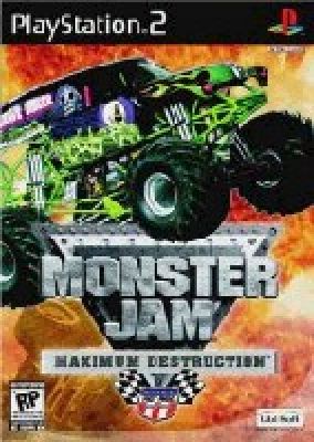 Immagine della copertina del gioco Monster Jam Maximum Destruction per PlayStation 2