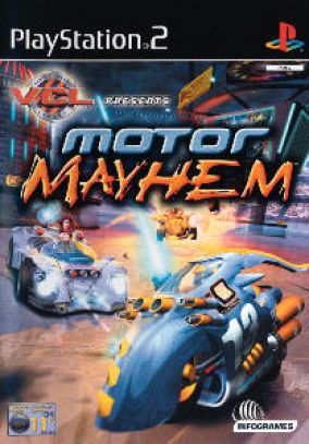 Immagine della copertina del gioco Motor Mayhem per PlayStation 2
