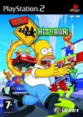 Immagine della copertina del gioco The Simpsons hit & run per PlayStation 2