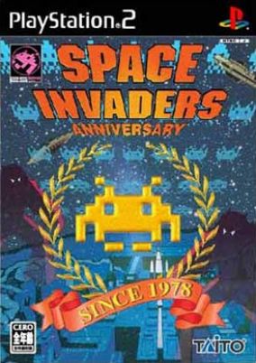 Immagine della copertina del gioco Space invaders Anniversary per PlayStation 2