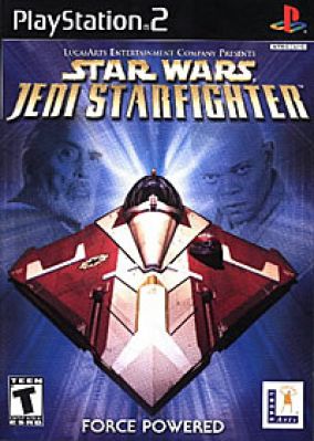 Copertina del gioco Star Wars Jedi Starfighter per PlayStation 2