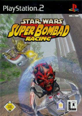 Immagine della copertina del gioco Star Wars: Super Bombad Racing per PlayStation 2