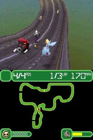 Immagine -1 del gioco Crazy Frog Racer per Nintendo DS