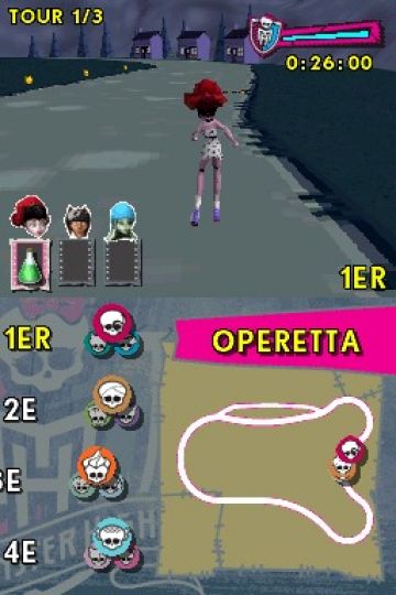 Immagine -16 del gioco Monster High: Il Circuito Scheletrico per Nintendo DS