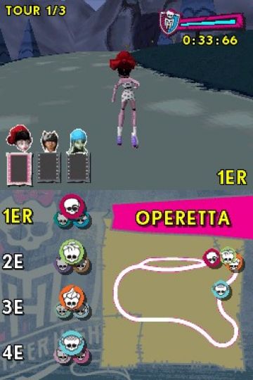 Immagine -15 del gioco Monster High: Il Circuito Scheletrico per Nintendo DS