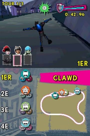 Immagine -2 del gioco Monster High: Il Circuito Scheletrico per Nintendo DS