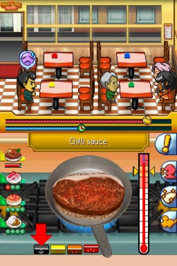 Immagine -1 del gioco Fast Food Panic per Nintendo DS