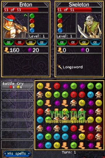 Immagine -10 del gioco Puzzle Quest: Challenge of the Warlords per Nintendo DS