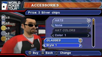 Immagine -2 del gioco World Poker Tour per PlayStation PSP