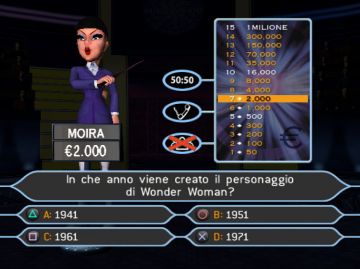 Immagine -16 del gioco Chi vuol essere milionario party edition per PlayStation 2