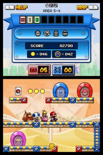 Immagine -4 del gioco Mario vs Donkey Kong: Mini-Land Mayhem! per Nintendo DS
