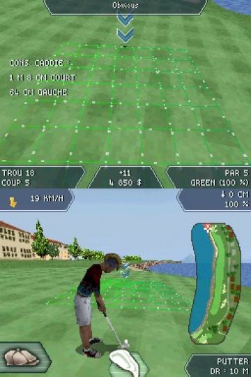 Immagine -5 del gioco Tiger Woods PGA Tour 08 per Nintendo DS