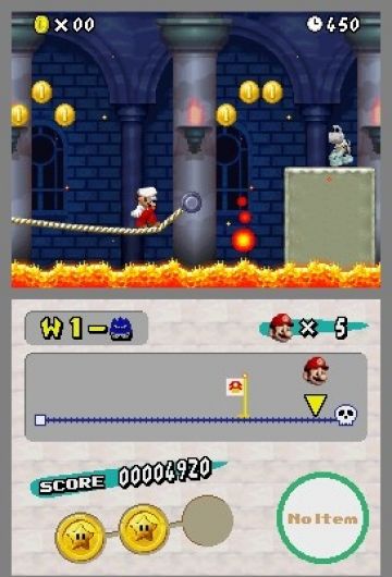 Immagine -13 del gioco New Super Mario Bros per Nintendo DS
