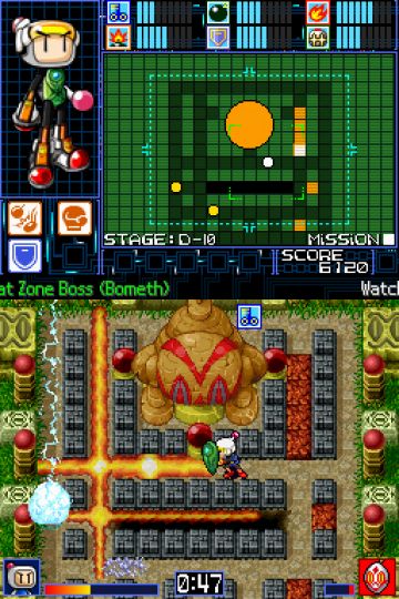 Immagine -2 del gioco Bomberman II per Nintendo DS